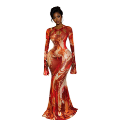 Liquid Flame Dress